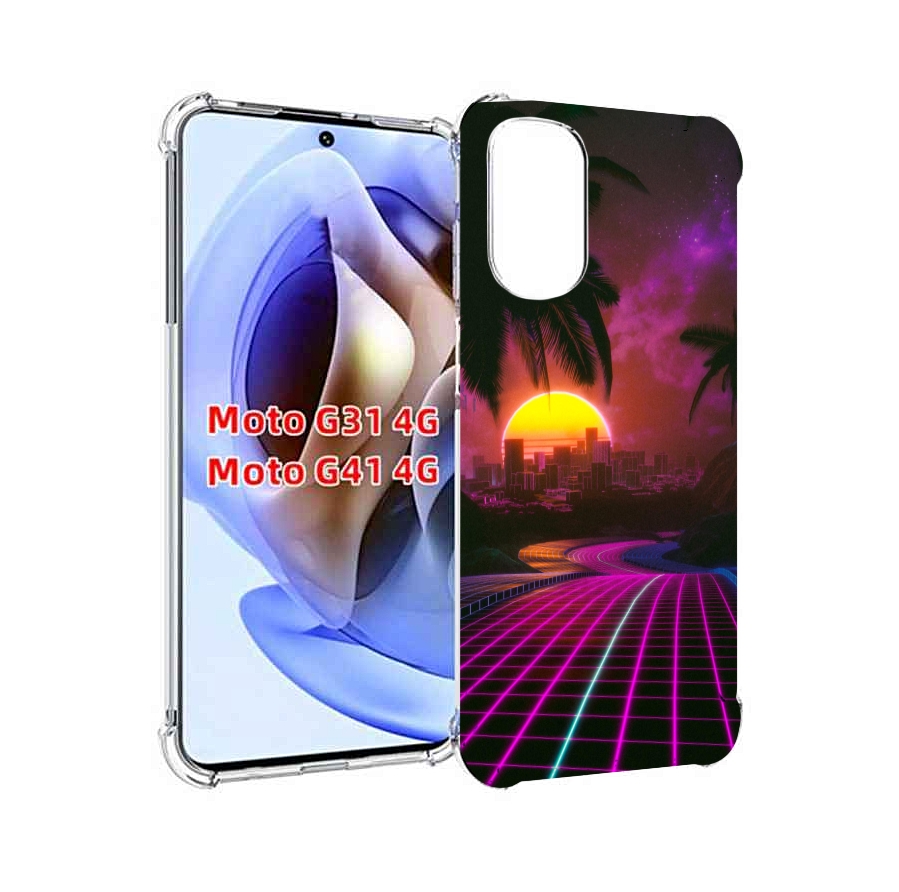 

Чехол MyPads хотлайнмайами 2 для Motorola Moto G31 4G / G41 4G, Прозрачный, Tocco