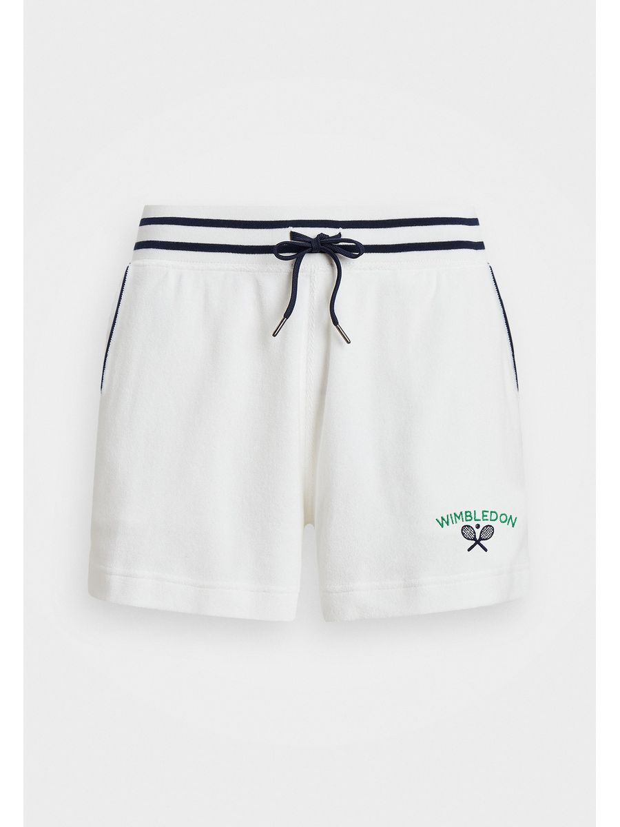 

Трикотажные шорты женские Polo Ralph Lauren PO221S01G белые 2XL, Белый, PO221S01G