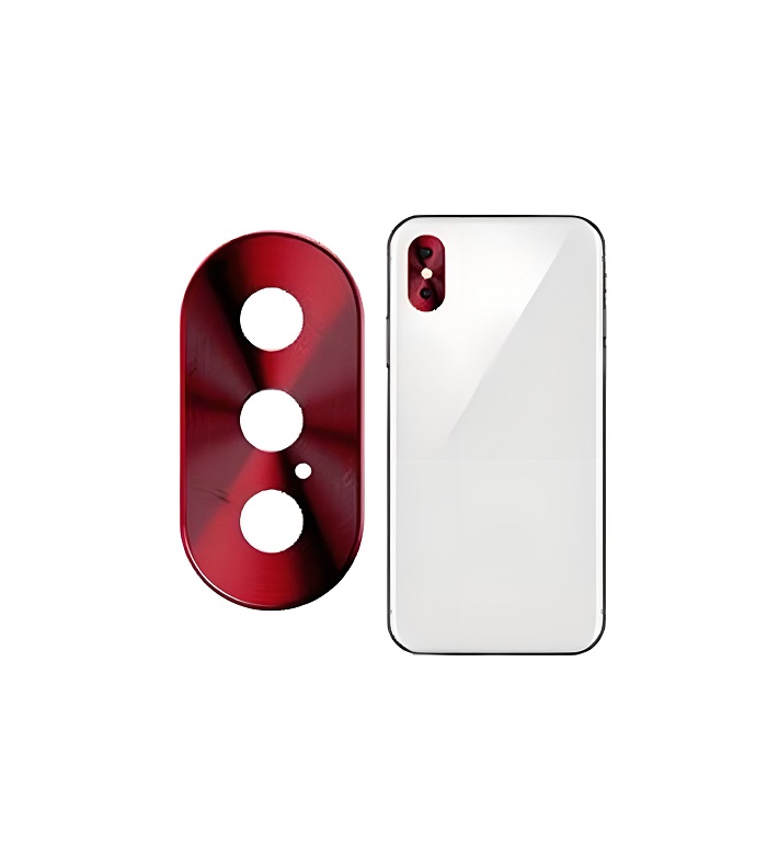 

Защитная накладка на камеру для iPhone X Max (Красный)