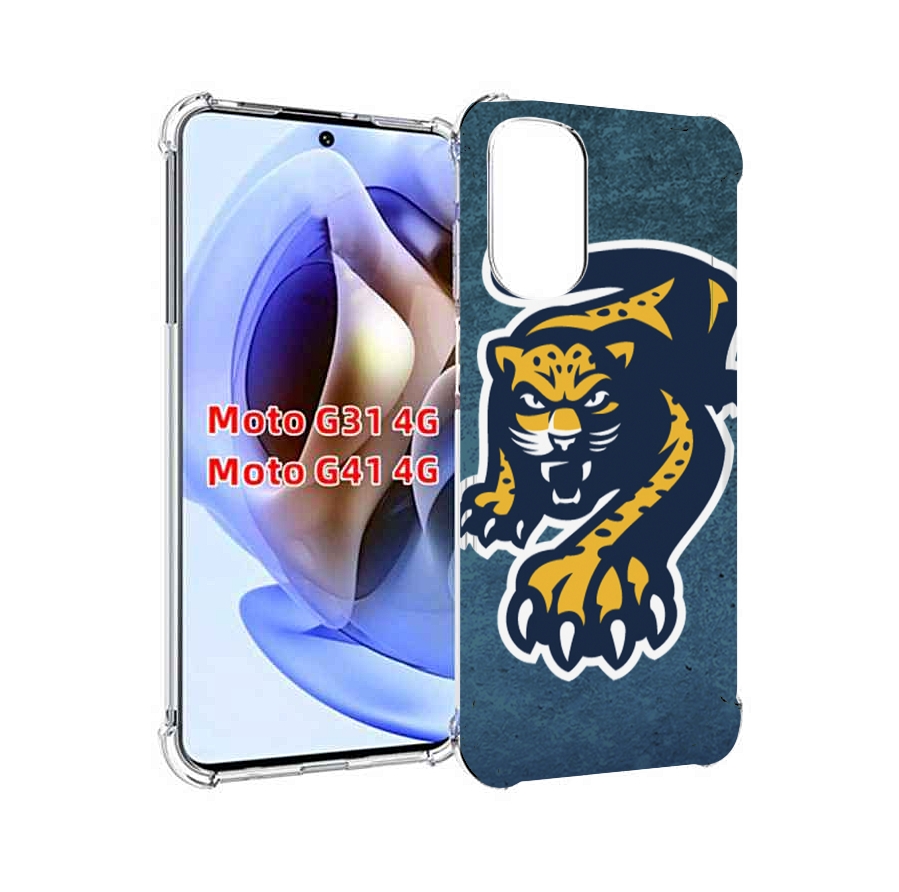 

Чехол MyPads хк сочи хоккеи для Motorola Moto G31 4G / G41 4G, Прозрачный, Tocco