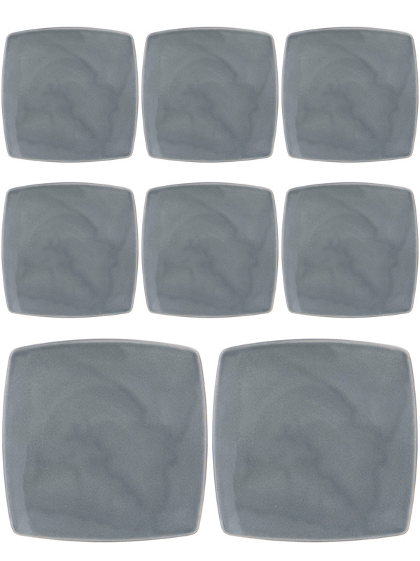 

Набор обеденных тарелок 8 шт Lefard Tint 19 см48-954, Голубой