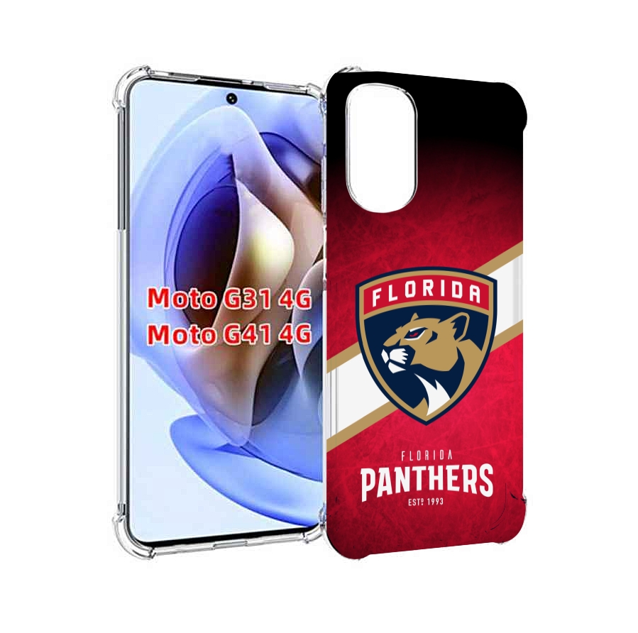 

Чехол MyPads флорида пантерс для Motorola Moto G31 4G / G41 4G, Прозрачный, Tocco