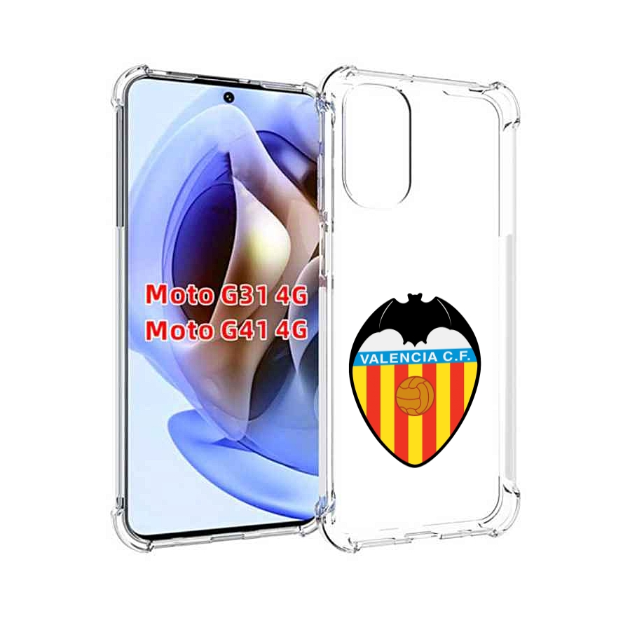 

Чехол MyPads фк-валенсия-2 для Motorola Moto G31 4G / G41 4G, Прозрачный, Tocco