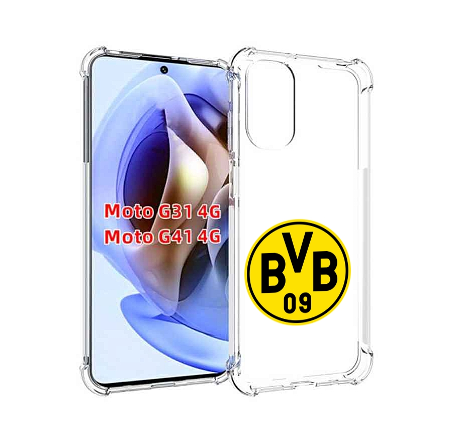 

Чехол MyPads фк-боруссия для Motorola Moto G31 4G / G41 4G, Прозрачный, Tocco
