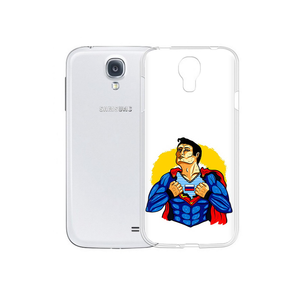 

Чехол MyPads Tocco для Samsung Galaxy S4 русский супермен (PT41285.571.591), Прозрачный, Tocco