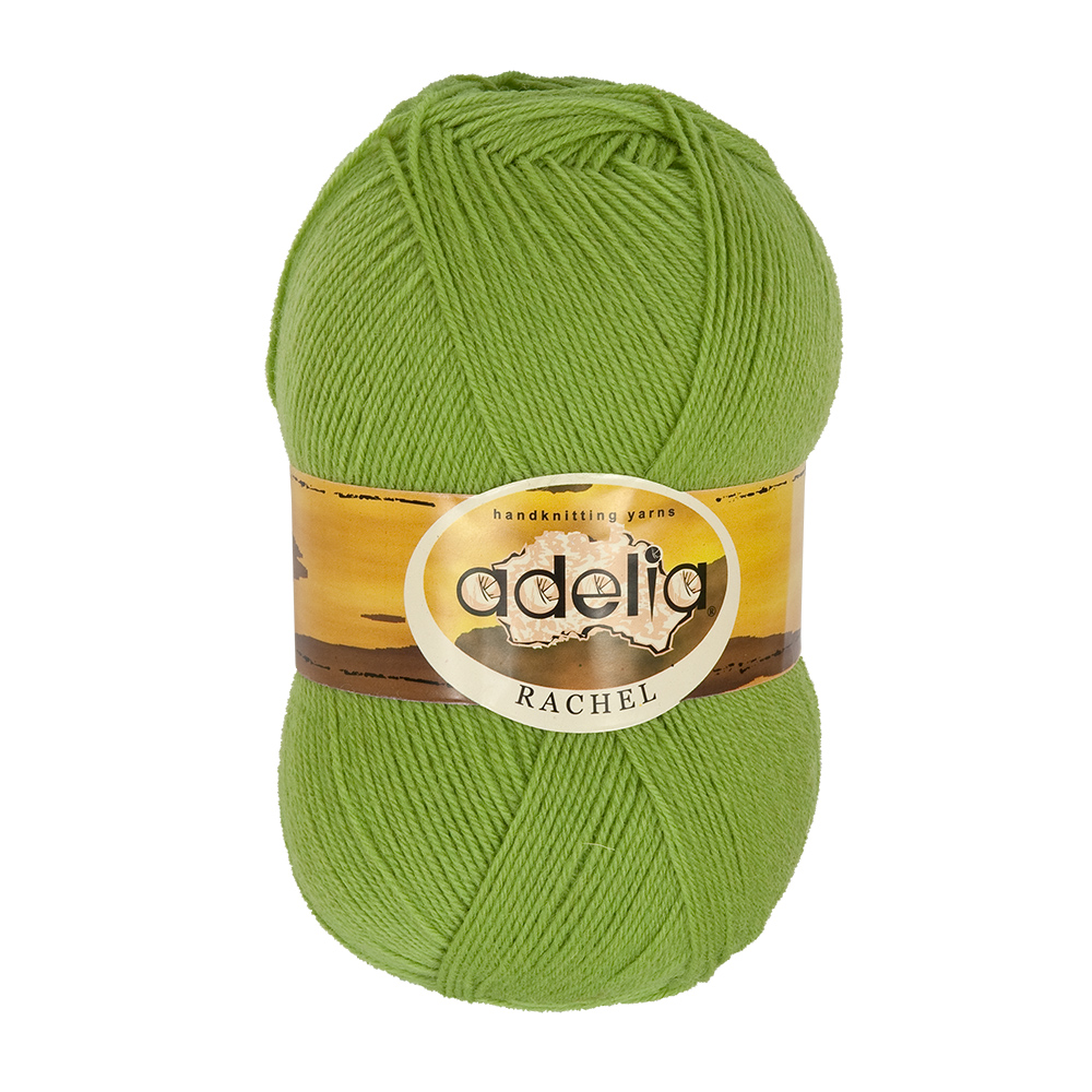 

Пряжа Adelia Rachel №11 салат, Rachel