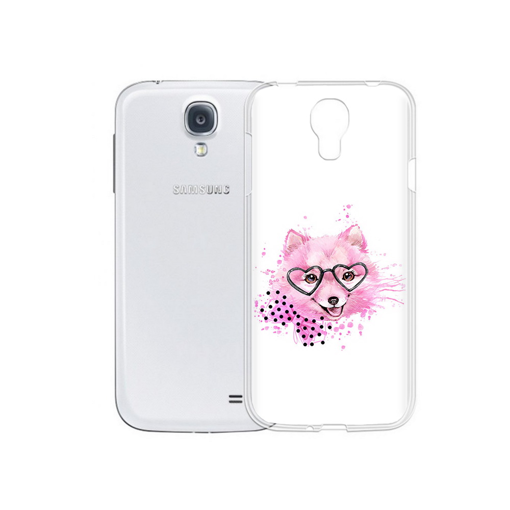 Чехол MyPads Tocco для Samsung Galaxy S4 розовый волченок (PT41285.571.585)
