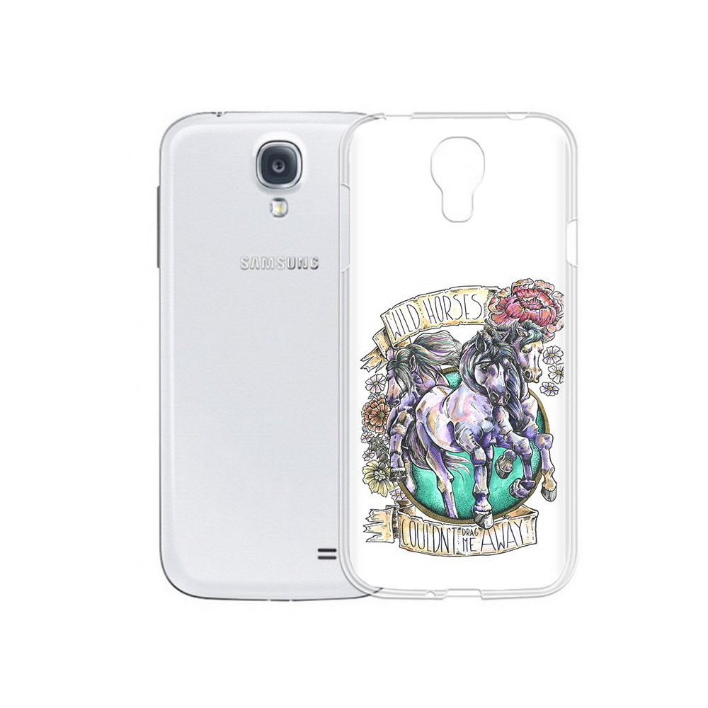 

Чехол MyPads Tocco для Samsung Galaxy S4 рисунок коней в цветах (PT41285.571.582), Прозрачный, Tocco