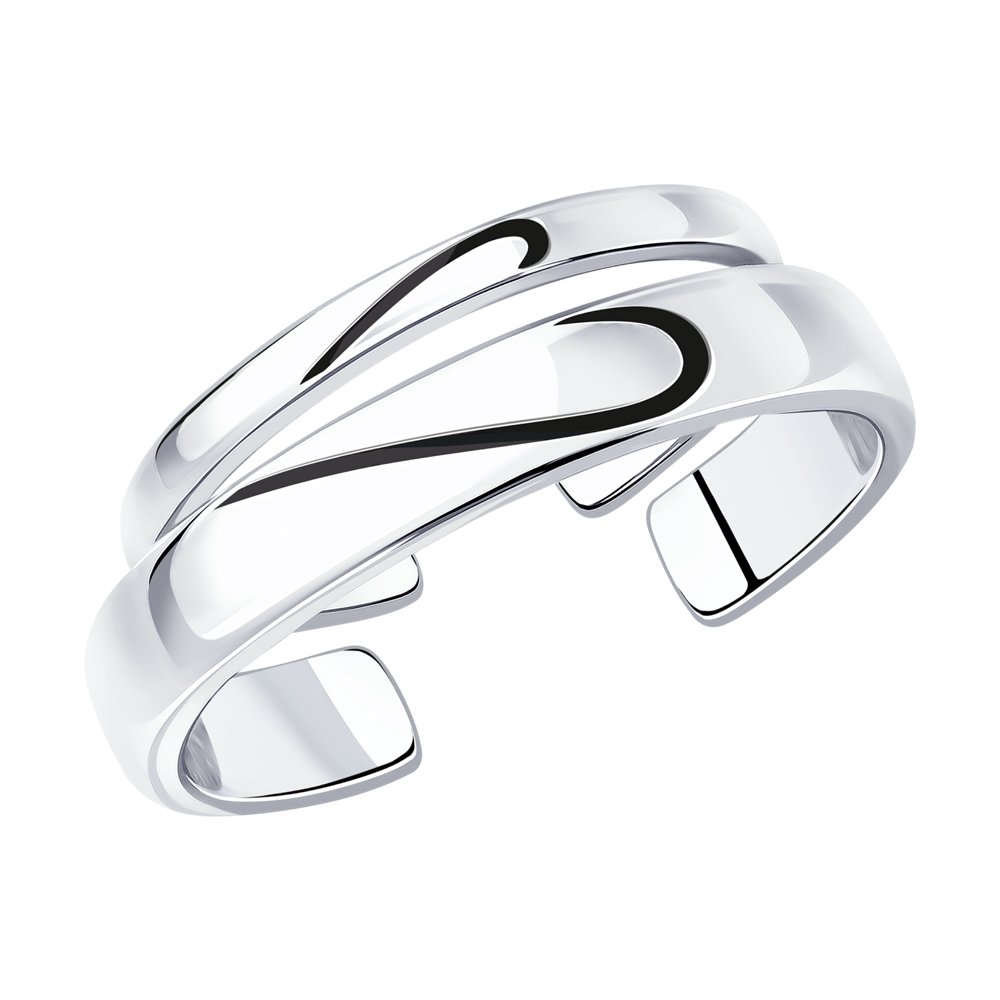 

Кольцо из серебра р. , SOKOLOV 94013315, эмаль, 94013315