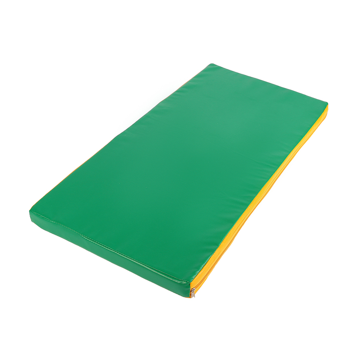 

Мат 100 х 50 х 5 см, винилискожа, цвет зелёный/жёлтый, Зеленый;желтый