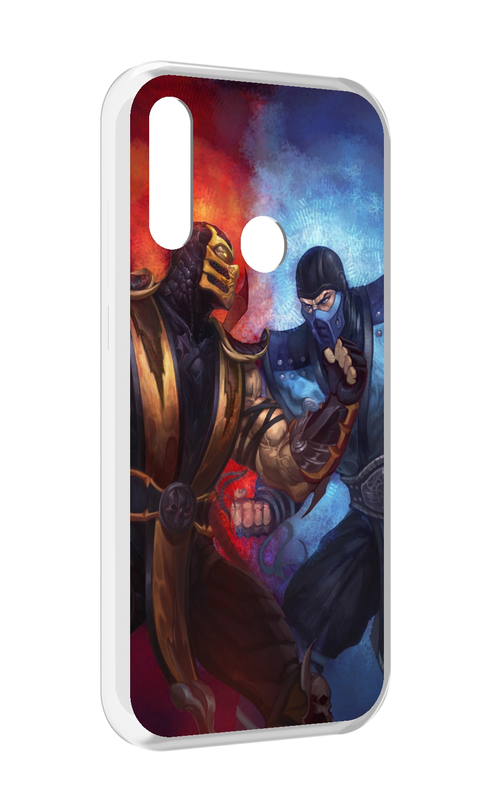 

Чехол MyPads Mortal Kombat art для Lenovo Z6 Pro Youth Edition / Z6 Pro Lite, Прозрачный, Tocco