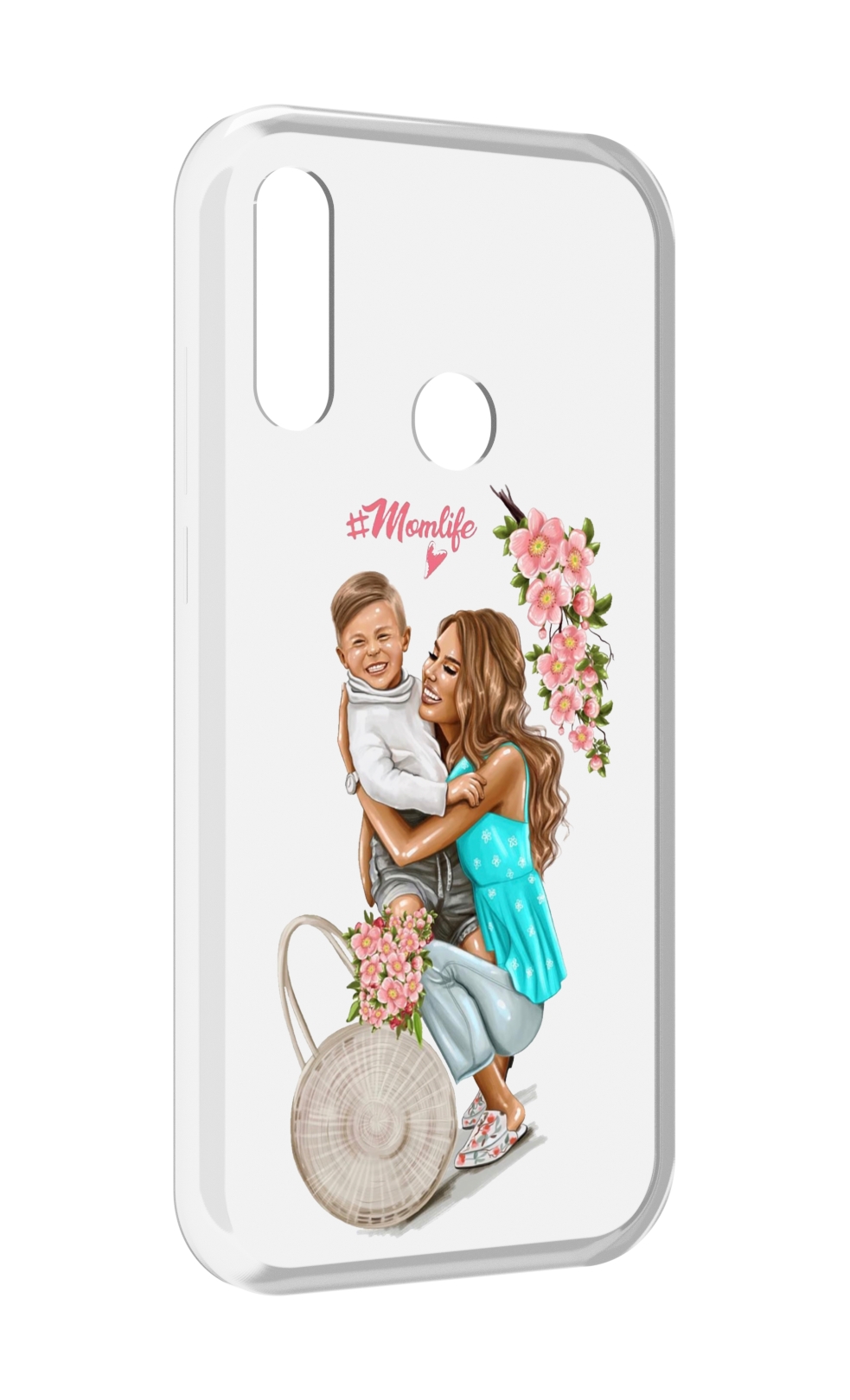 

Чехол MyPads Momlife для Lenovo Z6 Pro Youth Edition / Z6 Pro Lite, Прозрачный, Tocco