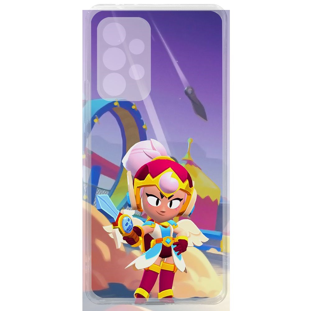 

Чехол-накладка Brawl Stars-Валькирия Джанет для Samsung Galaxy A53 5G (A536), Прозрачный