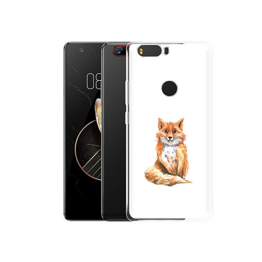 Чехол MyPads Tocco для ZTE Nubia Z17 детская лиса (PT75244.452.320)