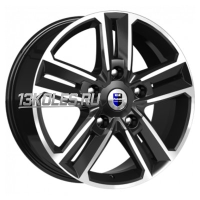 

Колесный диск K&K Backfire (КС763) Алмаз черный 8x18/5x127 D71.6 ET56.4
