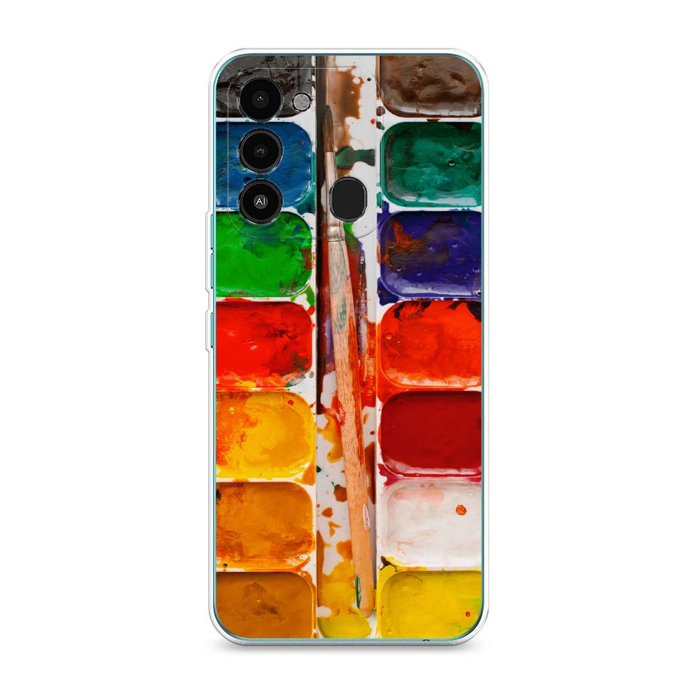 

Чехол на Tecno Spark Go 2022 "Акварель", 301350-4