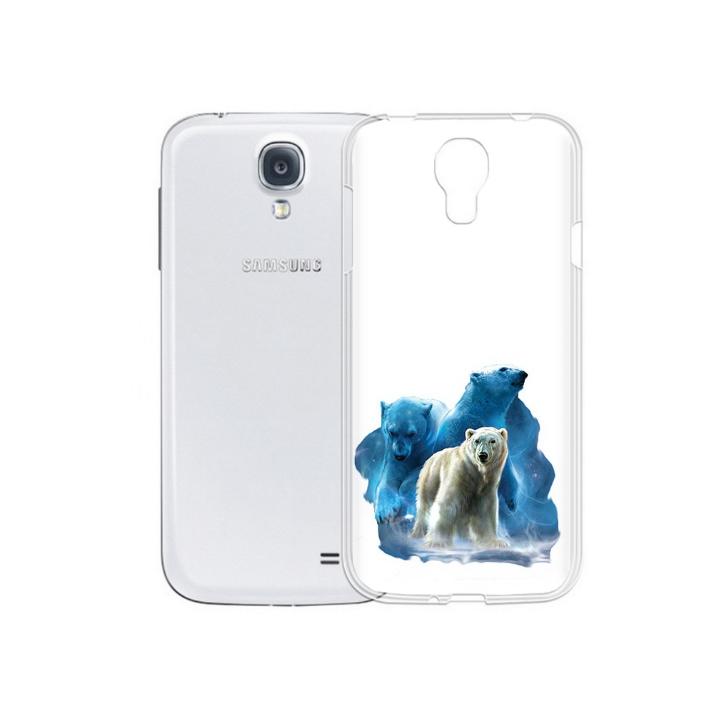 

Чехол MyPads Tocco для Samsung Galaxy S4 полярный медведь (PT41285.571.549), Прозрачный, Tocco