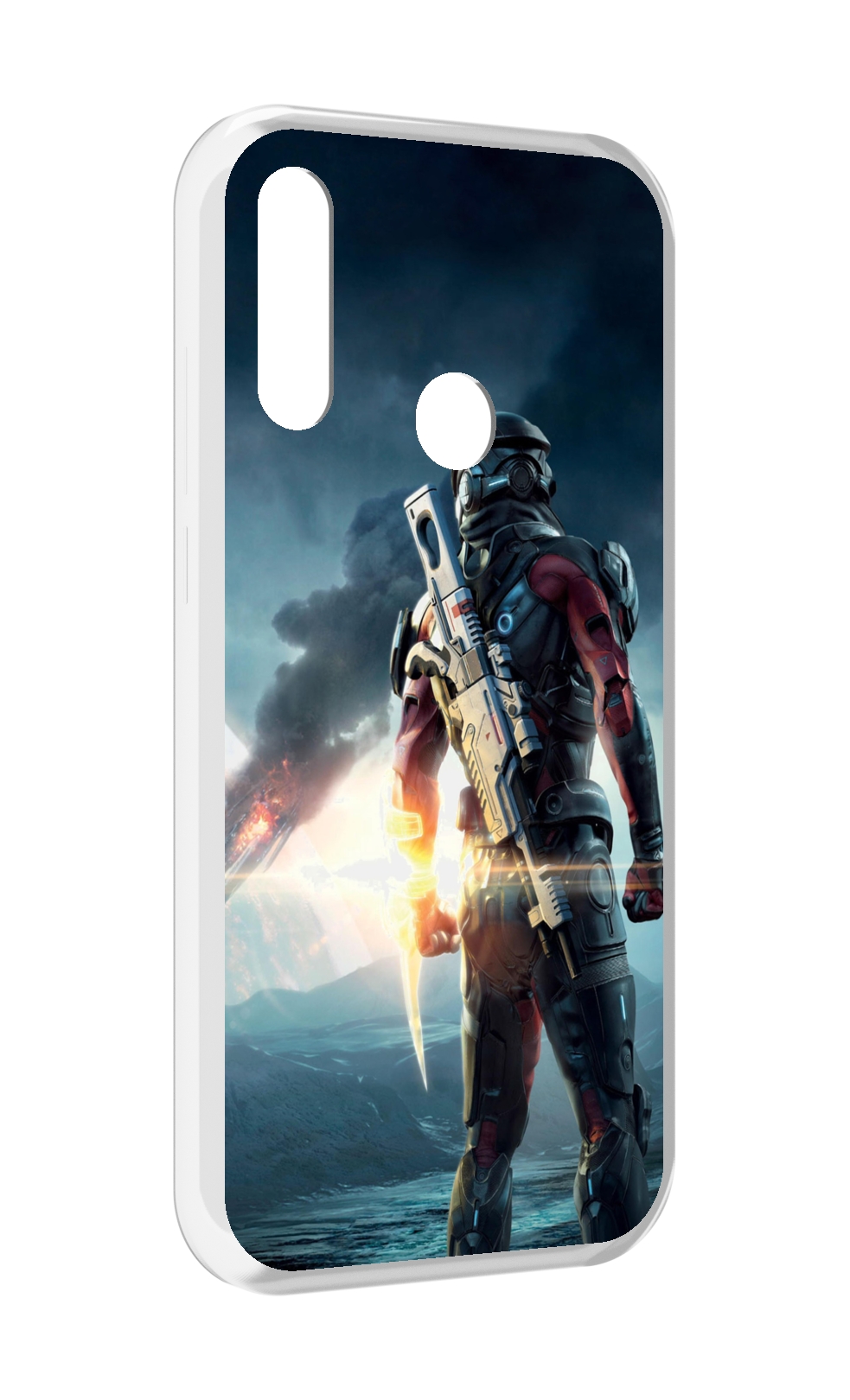 

Чехол MyPads Mass Effect Andromeda Ryder для Lenovo Z6 Pro Youth Edition / Z6 Pro Lite, Прозрачный, Tocco