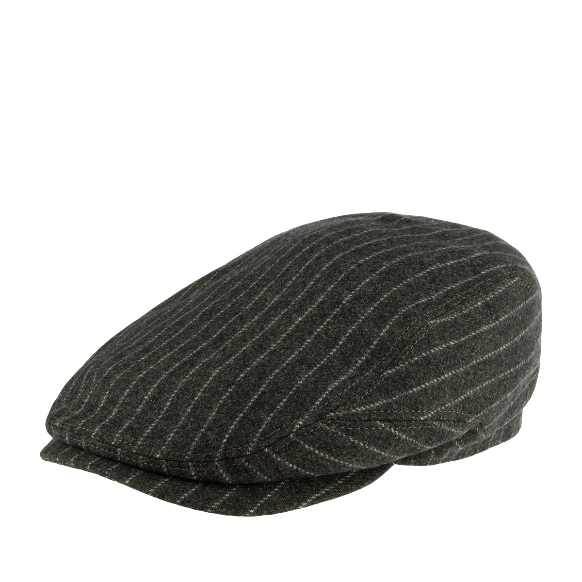 Кепка унисекс Stetson 6380702 DRIVER CAP WOOL/COTTON серая/коричневая, р.62