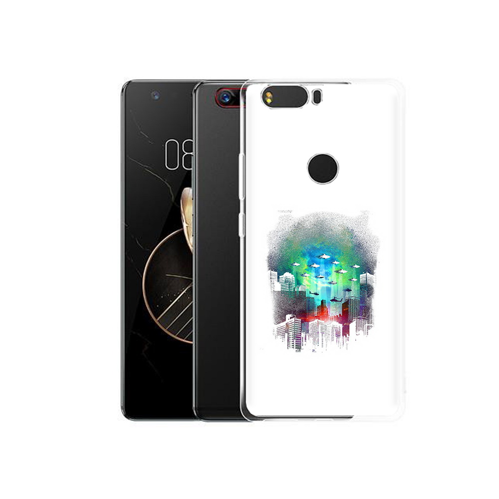 Чехол MyPads Tocco для ZTE Nubia Z17 город в свечении (PT75244.452.296)