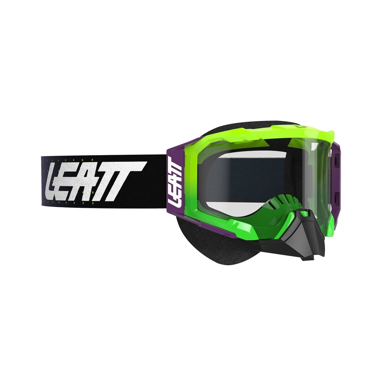 

Кроссовая маска Leatt Velocity 5.5 SNX UV Clear 83% (8024110280), Белый, Velocity