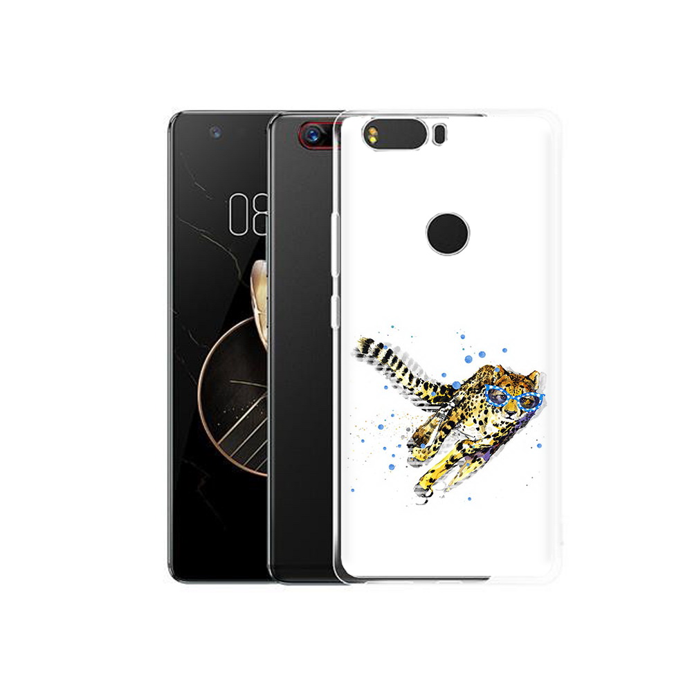 

Чехол MyPads Tocco для ZTE Nubia Z17 гепард в очках (PT75244.452.287), Прозрачный, Tocco