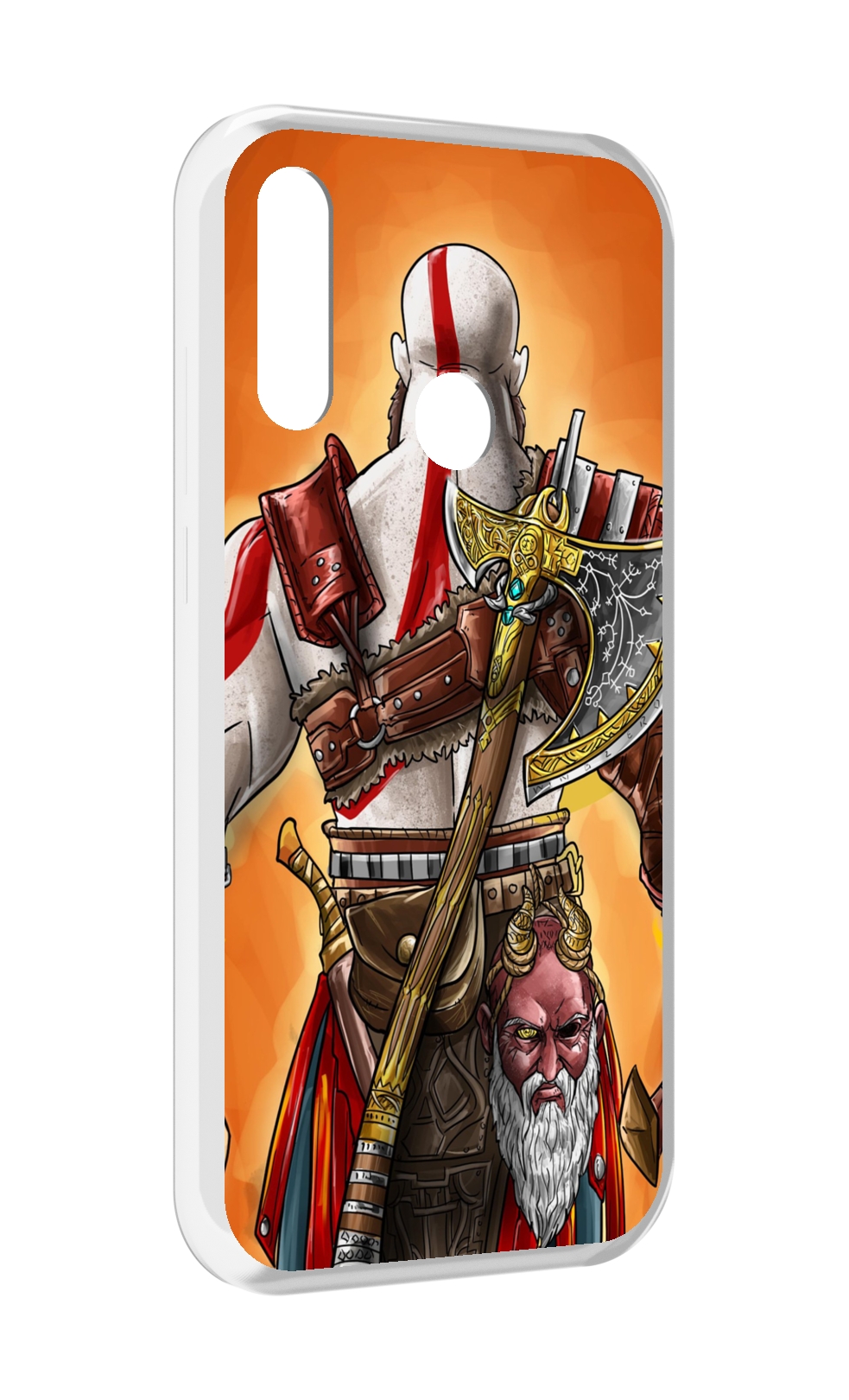 

Чехол MyPads God of War для Lenovo Z6 Pro Youth Edition / Z6 Pro Lite, Прозрачный, Tocco