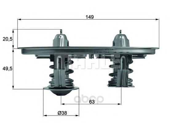 

Термостат Mahle TX105