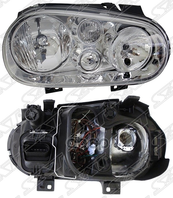 

Фара Vw Golf Iv 97-03 Rh (правый) Электрокорректор, Без Туманки Sat арт. ST-441-1130R
