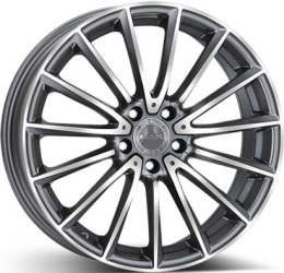

Колесный диск MAK Komet 7,5x17 5x112 D66.6 ET36 цвет Gun Met-Mirror Face
