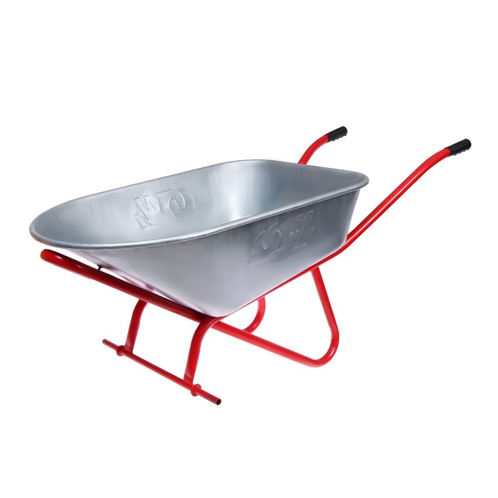 

Тачка строительная, двухколёсная: груз/п 350 кг, объём 150 л, красная