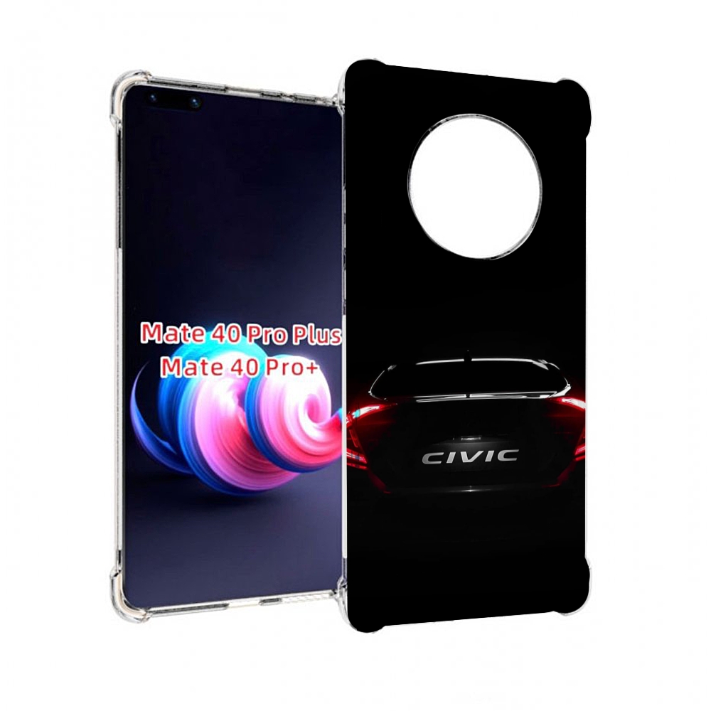 

Чехол MyPads honda 2 для Huawei Mate 40 Pro+ Plus, Прозрачный, Tocco