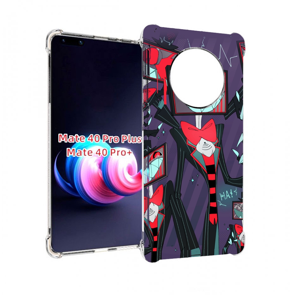 

Чехол MyPads hazbin hotel для Huawei Mate 40 Pro+ Plus, Прозрачный, Tocco