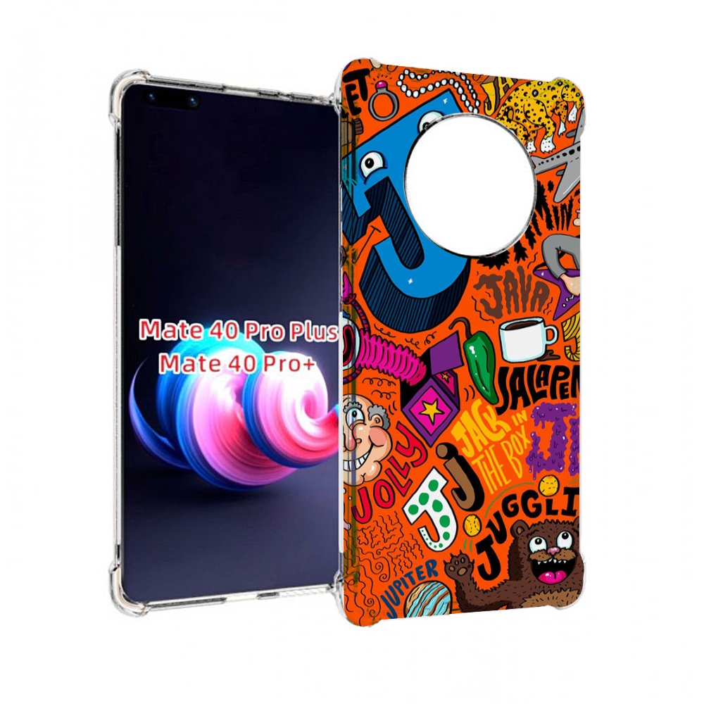 

Чехол MyPads funky-decor для Huawei Mate 40 Pro+ Plus, Прозрачный, Tocco