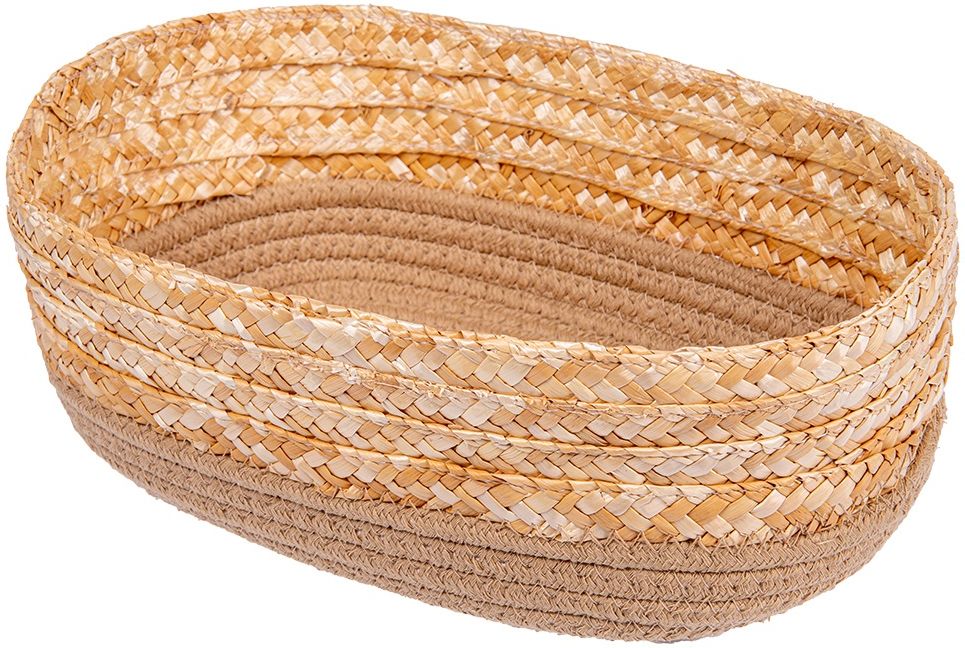 

Корзина стеллажная "Сканди", Д260 Ш160 В100, какао