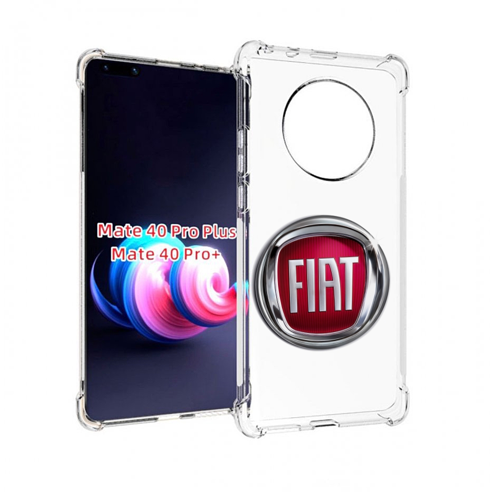 

Чехол MyPads fiat мужской для Huawei Mate 40 Pro+ Plus, Прозрачный, Tocco