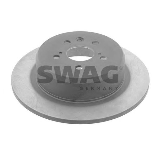 

Тормозной диск задний Swag 81927239 для Toyota Avensis, Corona