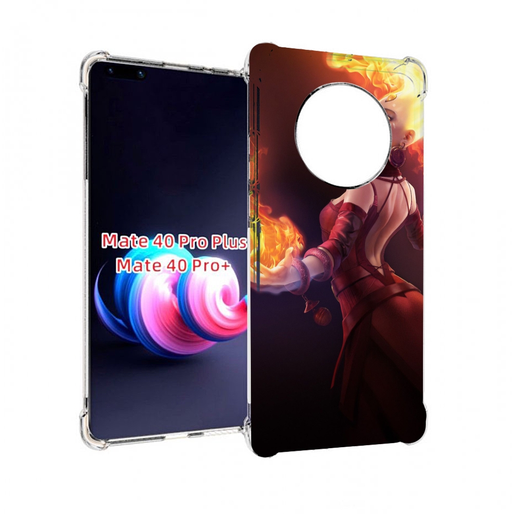 

Чехол MyPads dota 2 Lina для Huawei Mate 40 Pro+ Plus, Прозрачный, Tocco