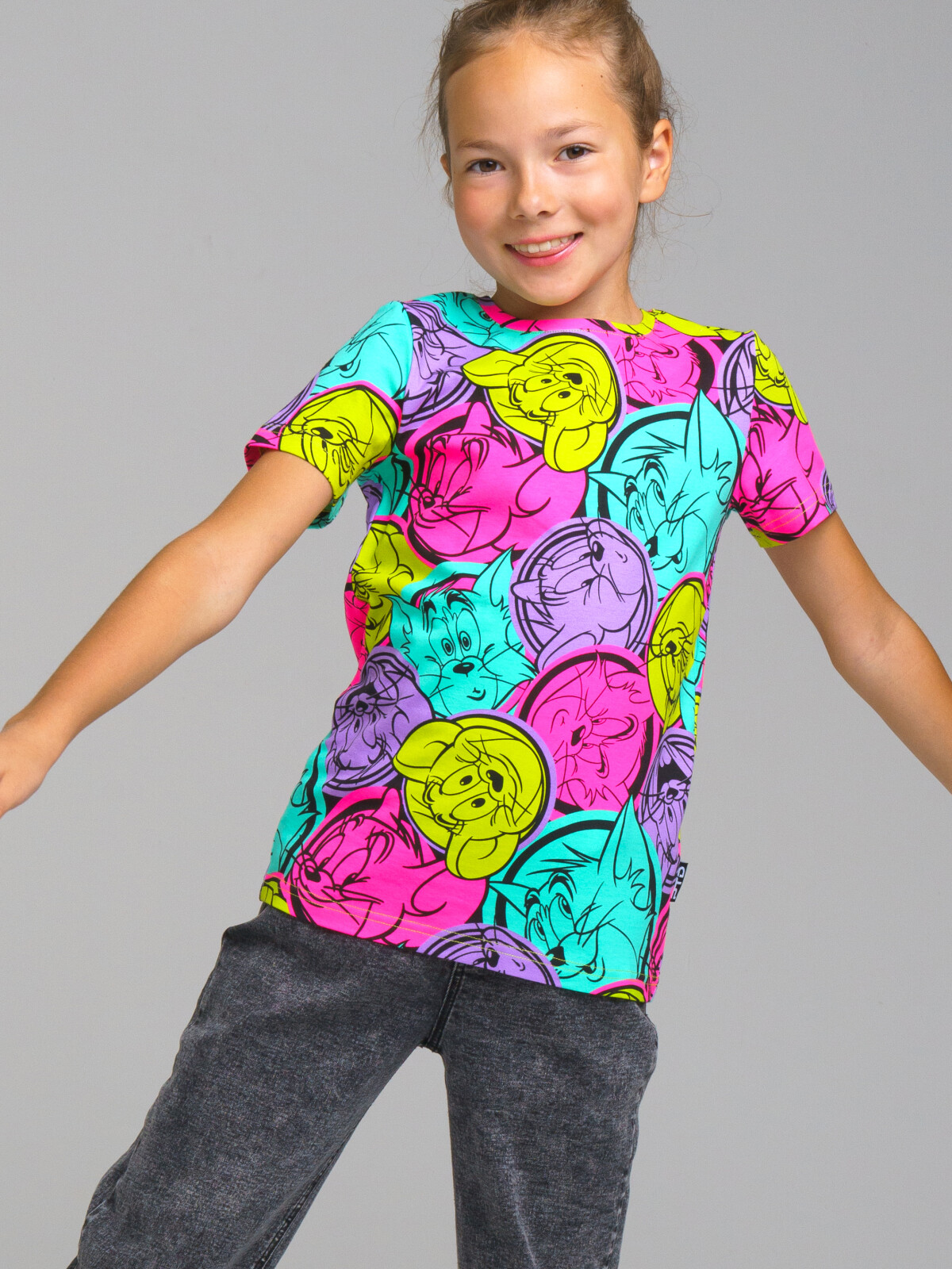 Детская футболка PlayToday 12341004, многоцветная, размер 146.