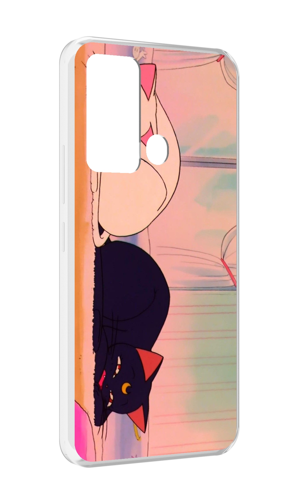 

Чехол MyPads спящие коты для ITEl Vision 3, Прозрачный, Tocco