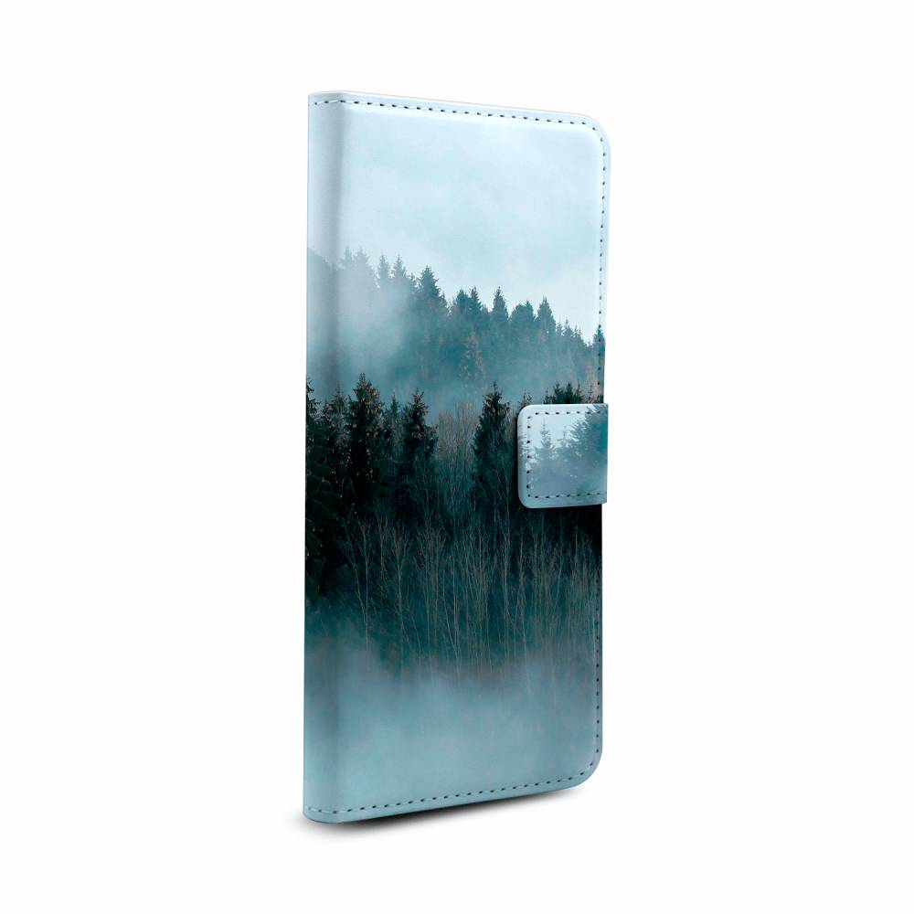 

Чехол Awog на Samsung Galaxy A22/M22/M32 "Лес в голубом тумане", Белый;серый;черный, 2103585-1