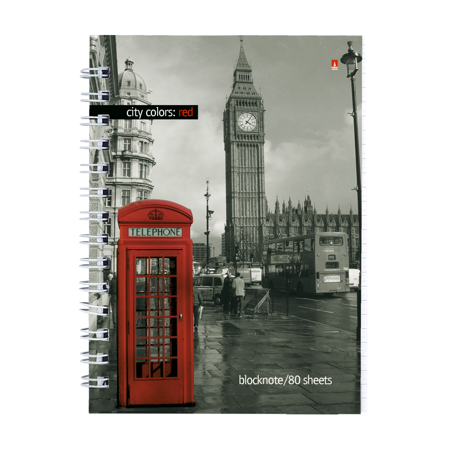 

Блокнот Альт А6 100 х 134 мм цветная 80л., 3-80-032, обложка в ассортименте