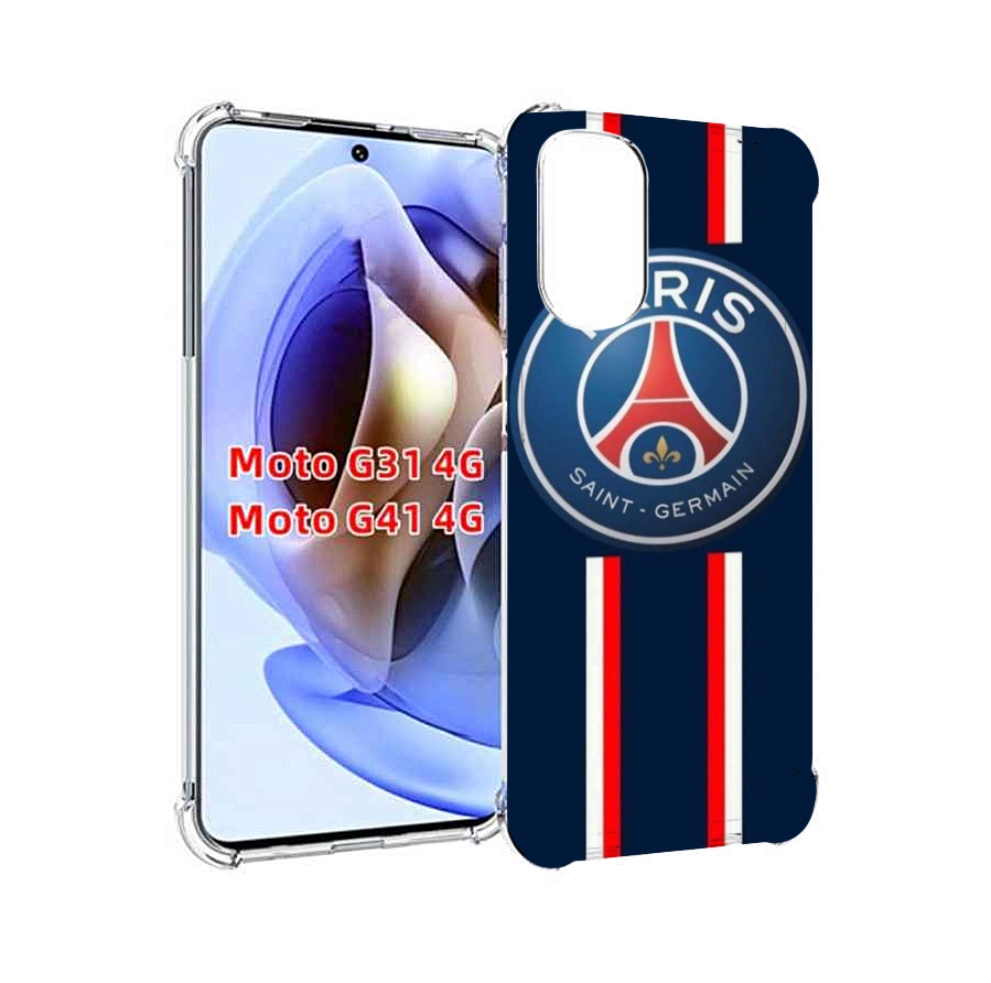 

Чехол MyPads фк псж для Motorola Moto G31 4G / G41 4G, Прозрачный, Tocco