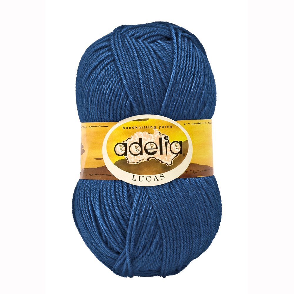 

Пряжа Adelia Lucas №14 джинсовый, Lucas