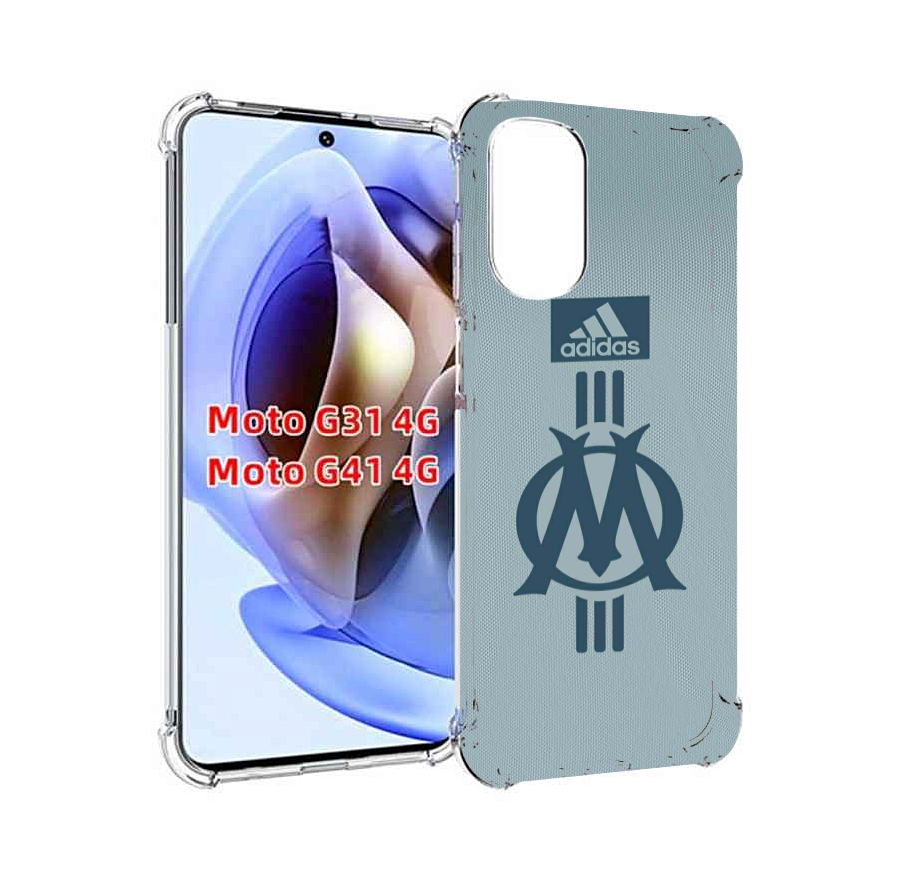 

Чехол MyPads фк марсель для Motorola Moto G31 4G / G41 4G, Прозрачный, Tocco