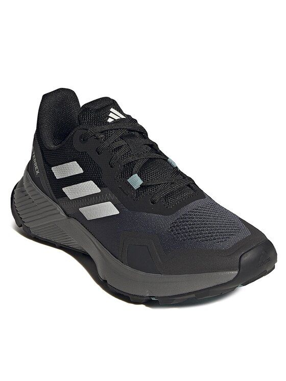 

Кроссовки женские Adidas Terrex Soulstride Trail Running Shoes IF5030 черные 40 EU, Черный, Terrex Soulstride Trail Running Shoes IF5030