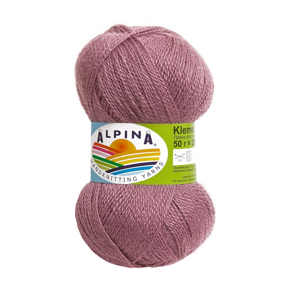 

Пряжа Alpina Klement №13 сиреневый, Фиолетовый, Klement