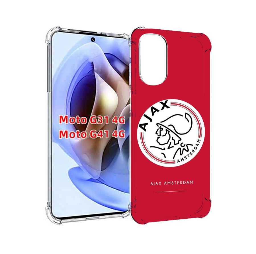 

Чехол MyPads фк аякс амстердам для Motorola Moto G31 4G / G41 4G, Прозрачный, Tocco