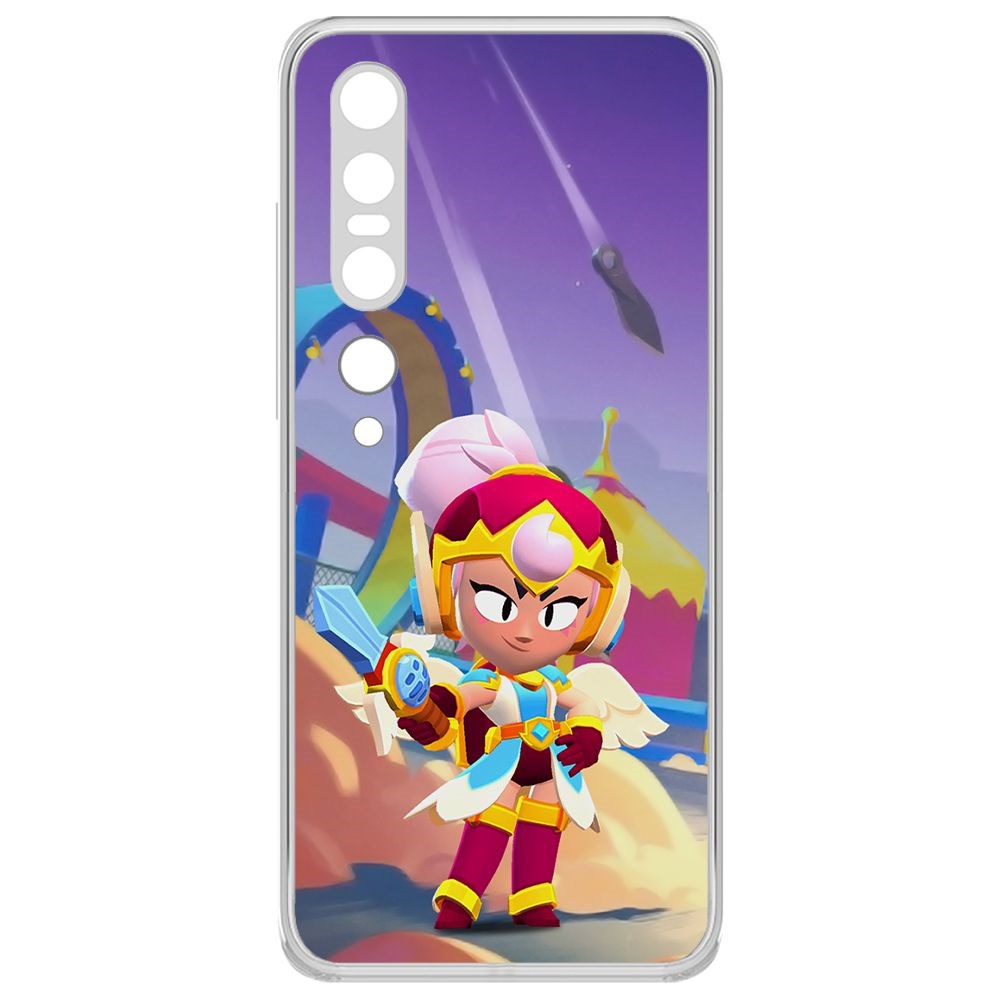 

Чехол-накладка Brawl Stars-Валькирия Джанет для Xiaomi Mi 10, Прозрачный