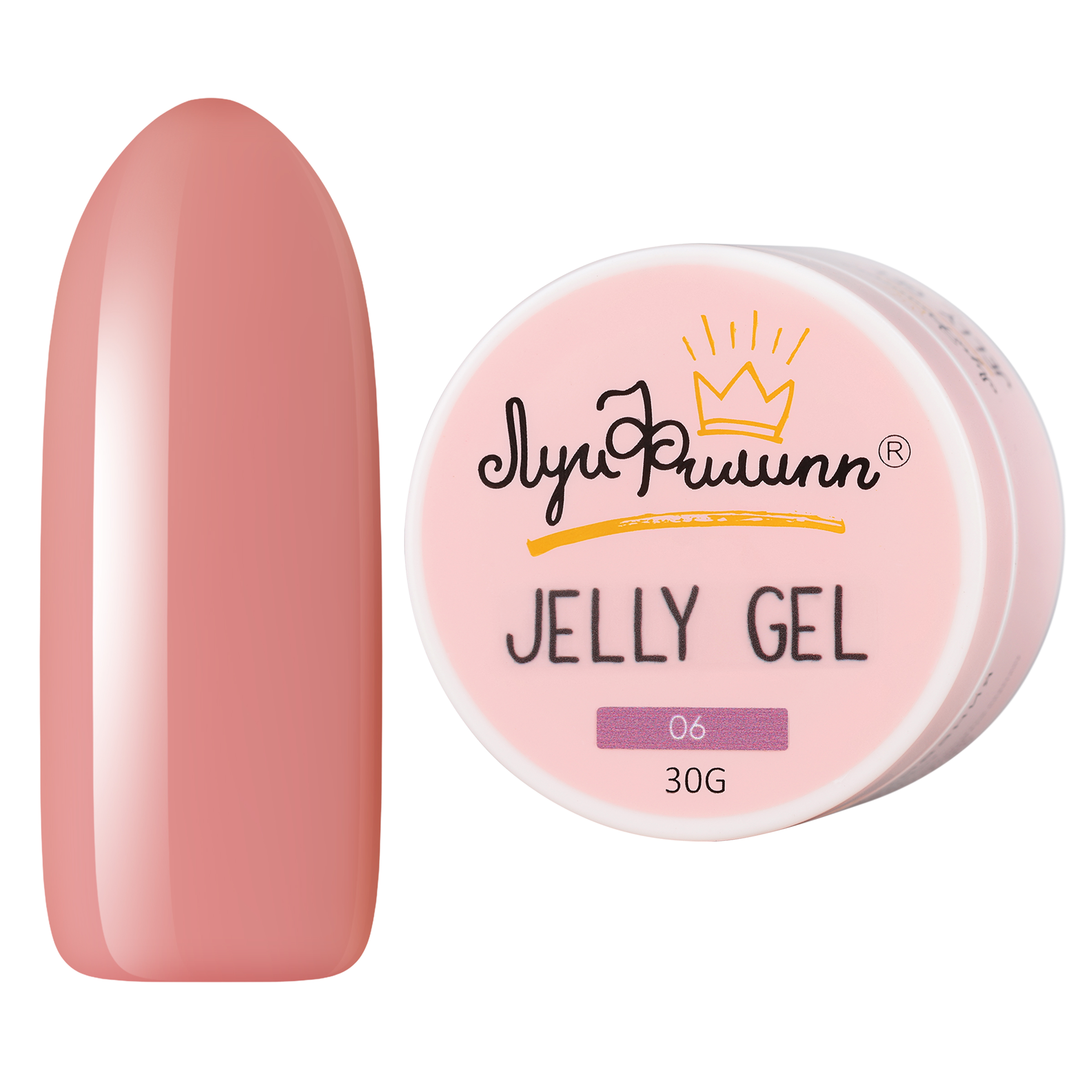 

Гель для дизайна Луи Филипп Jelly Gel #06 30 г